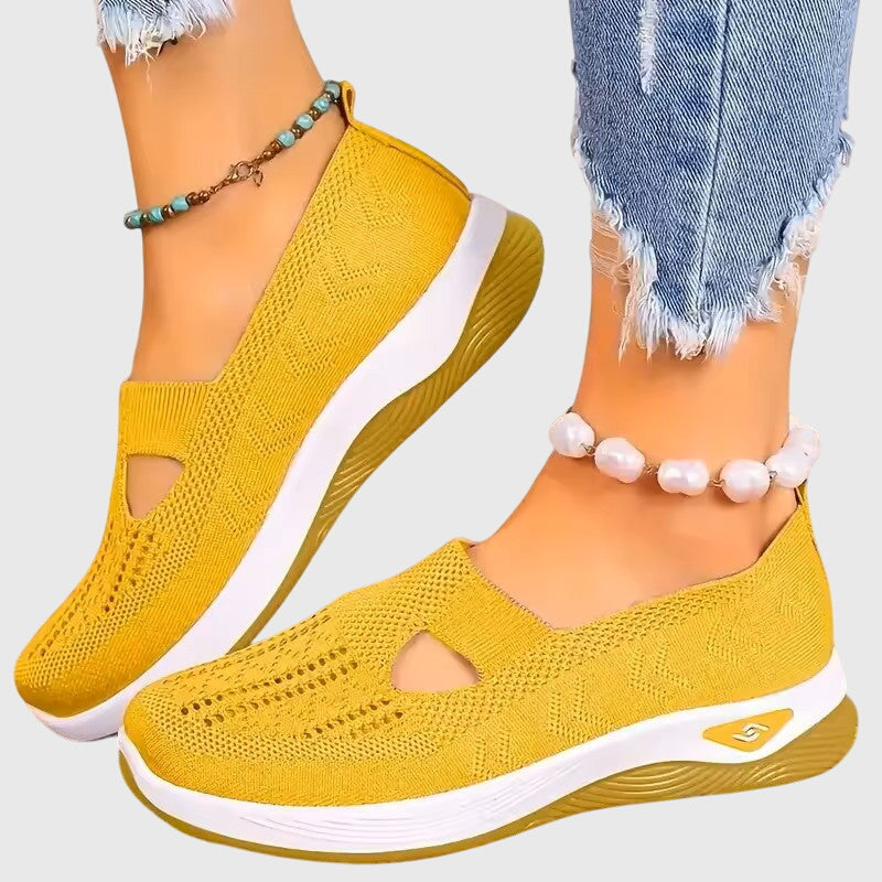 Women’s Orthopedic Slip-On Shoes – Easy Comfort Walking Shoes – Emely
