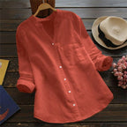 Women’s Shirt – Loose Relaxed Fit Casual Shirt – Vera