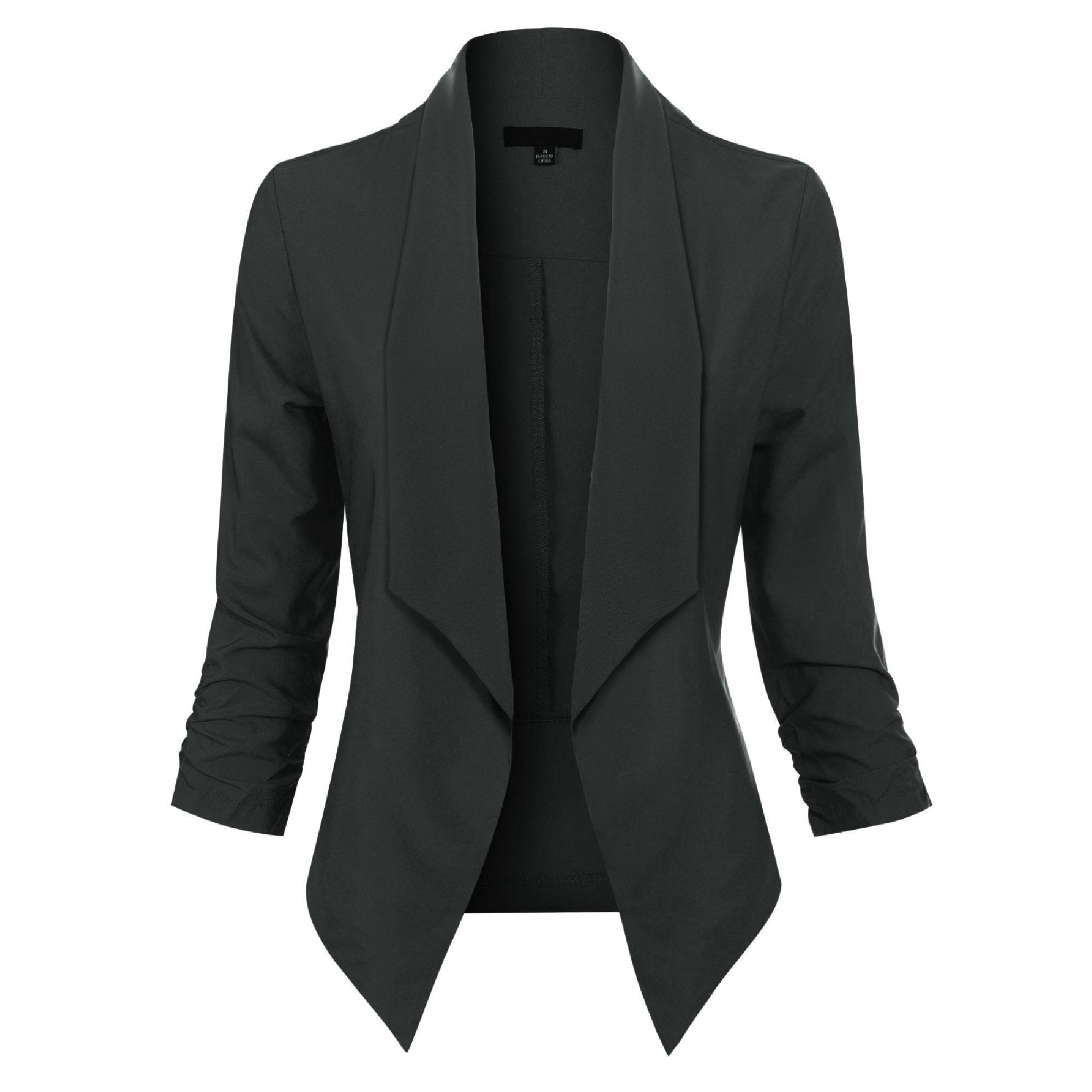 Women’s Open Blazer – Long Sleeve Casual Style - Susanne