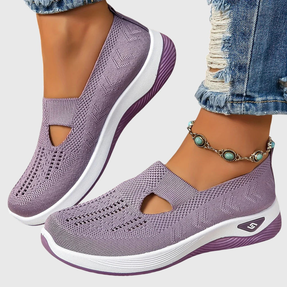 Women’s Orthopedic Slip-On Shoes – Easy Comfort Walking Shoes – Emely