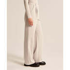 Women’s Pleated Wide Leg Pants - Relaxed Fit Tailored Trousers