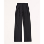 Women’s Pleated Wide Leg Pants - Relaxed Fit Tailored Trousers
