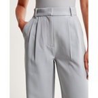Women’s Pleated Wide Leg Pants - Relaxed Fit Tailored Trousers