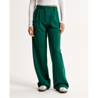 Women’s Pleated Wide Leg Pants - Relaxed Fit Tailored Trousers