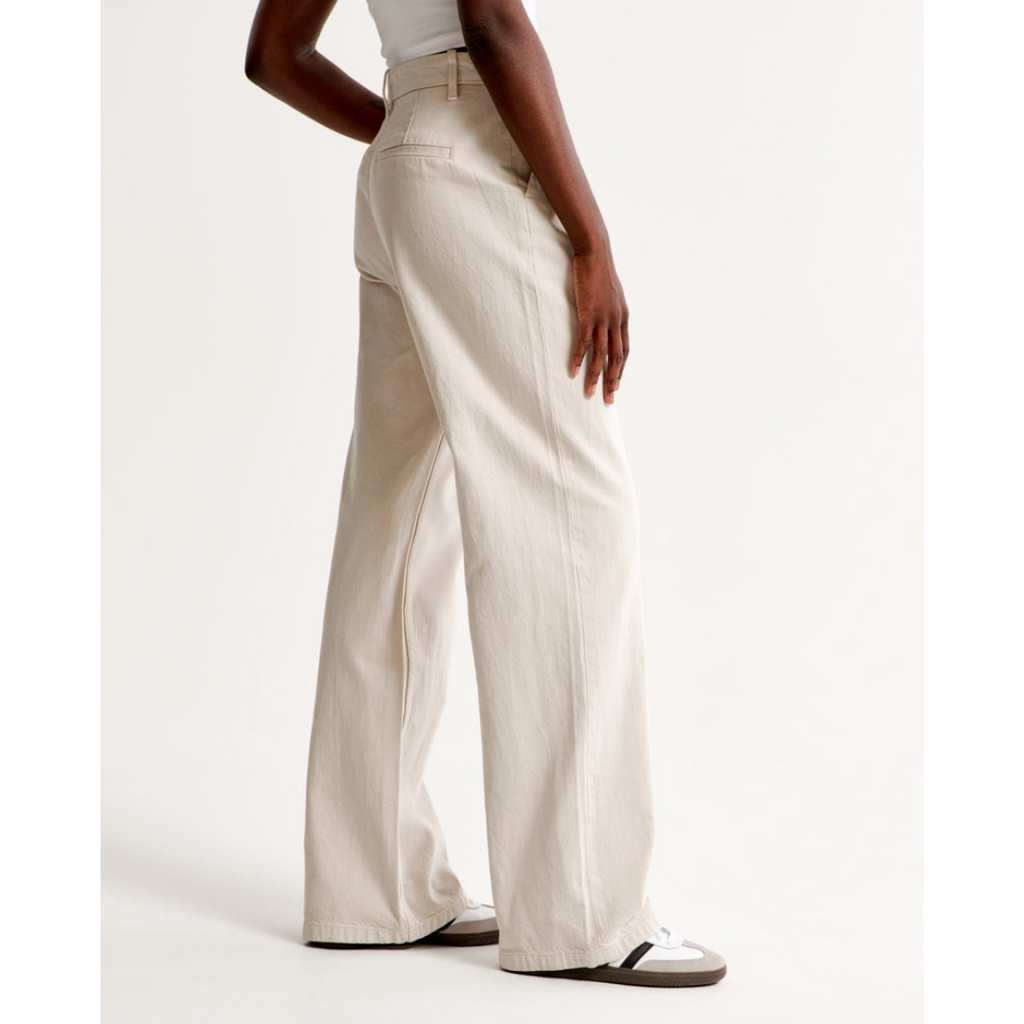 Women’s Pleated Wide Leg Pants - Relaxed Fit Tailored Trousers