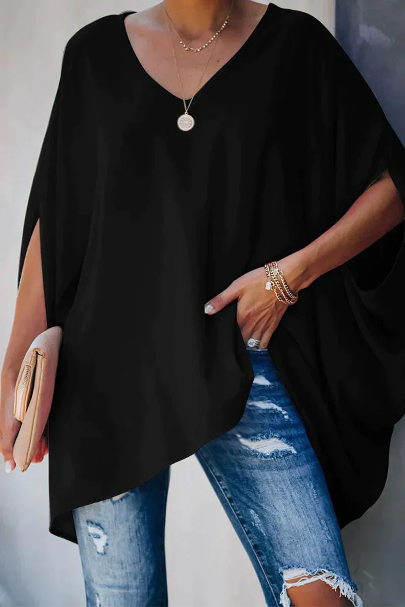 Women’s Loose Fit Blouse – Casual Everyday Blouse – Kiara