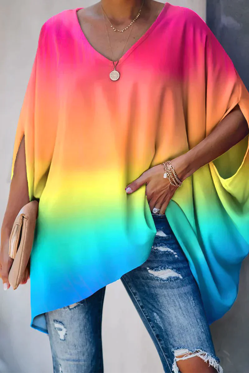 Women’s Loose Fit Blouse – Casual Everyday Blouse – Kiara