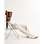 Women’s Pleated Wide Leg Pants - Relaxed Fit Tailored Trousers