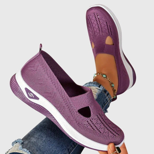 Women’s Orthopedic Slip-On Shoes – Comfort Support Easy Fit - Emely