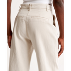 Women’s Pleated Wide Leg Pants - Relaxed Fit Tailored Trousers