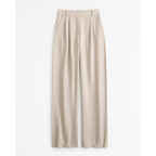 Women’s Pleated Wide Leg Pants - Relaxed Fit Tailored Trousers