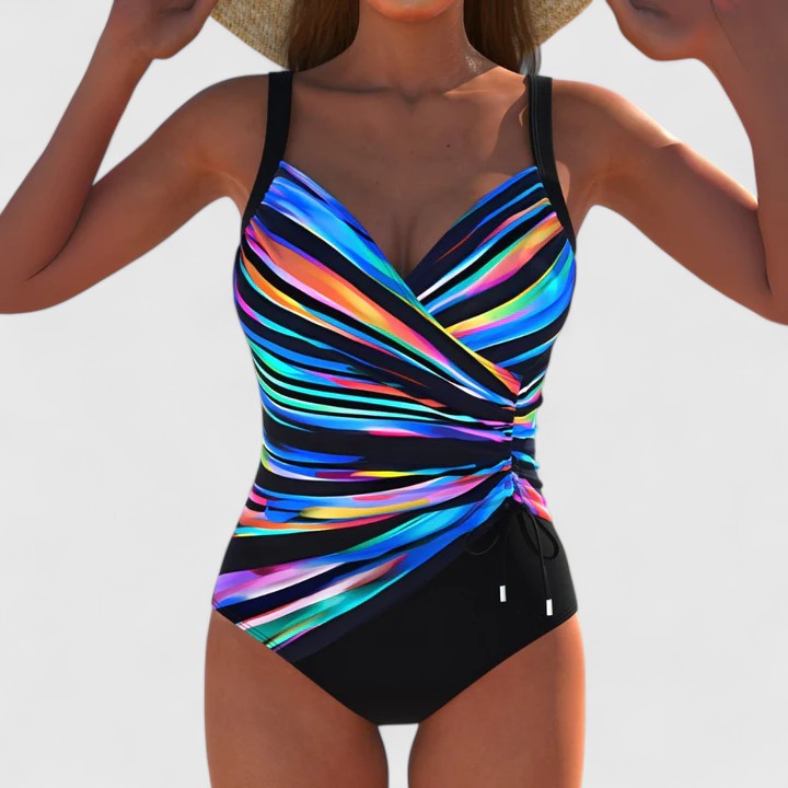 Women’s Printed Swimsuit – Two Piece Beach Swimwear – Harper