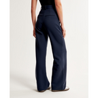 Women’s Pleated Wide Leg Pants - Relaxed Fit Tailored Trousers