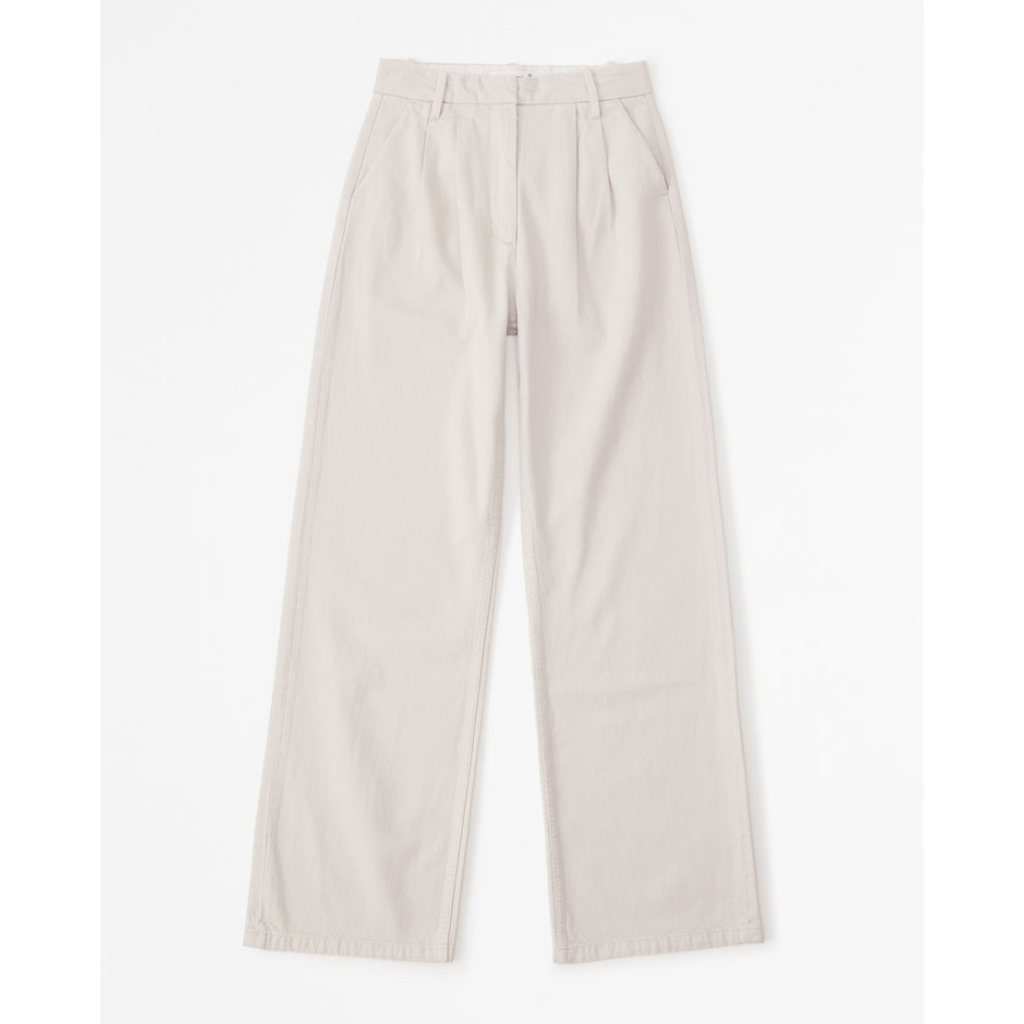 Women’s Pleated Wide Leg Pants - Relaxed Fit Tailored Trousers