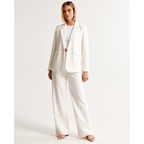 Women’s Pleated Wide Leg Pants - Relaxed Fit Tailored Trousers