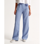 Women’s Pleated Wide Leg Pants - Relaxed Fit Tailored Trousers