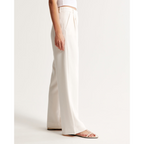 Women’s Pleated Wide Leg Pants - Relaxed Fit Tailored Trousers