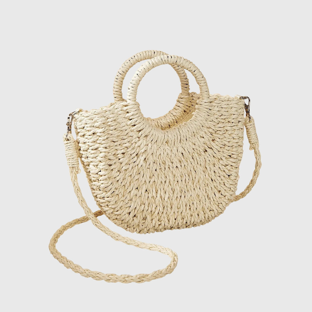 Women’s Half Moon Crossbody Bag - Large Capacity Summer Bag