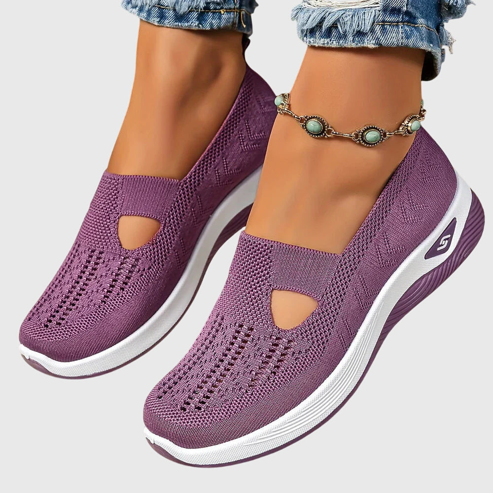 Women’s Orthopedic Slip-On Shoes – Easy Comfort Walking Shoes – Emely