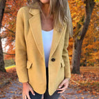 Women’s Coat - Elegant Longline Coat - Eline