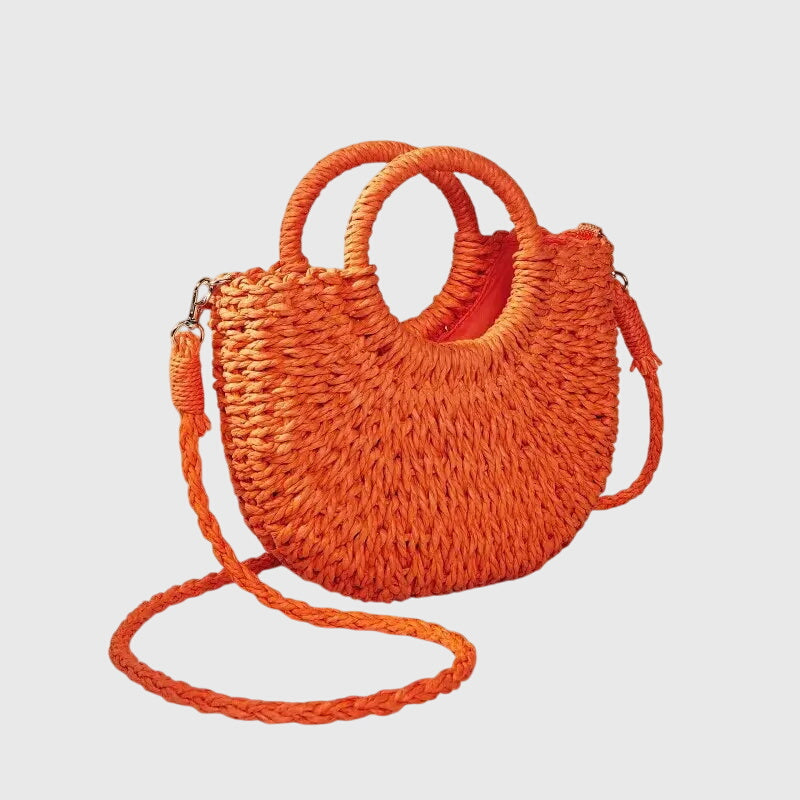 Women’s Half Moon Crossbody Bag - Large Capacity Summer Bag