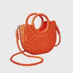 Women’s Half Moon Crossbody Bag - Large Capacity Summer Bag