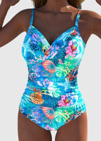 Women’s Printed Swimsuit – Two Piece Beach Swimwear – Zoey