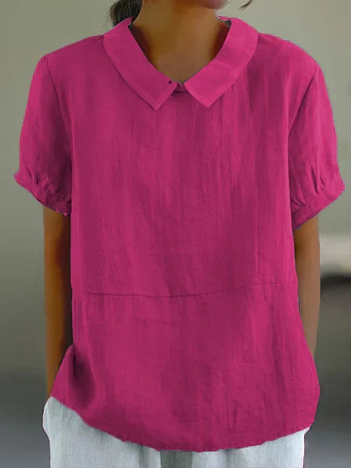 Women’s Vintage Collar Blouse – Classic Chic Casual Blouse – Eleanor