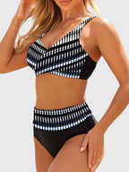Women’s Bikini Set – Shaping High Waisted Swimwear – Avery