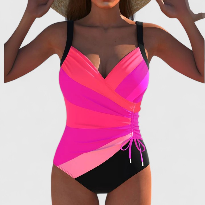 Women’s Printed Swimsuit – Two Piece Beach Swimwear – Harper