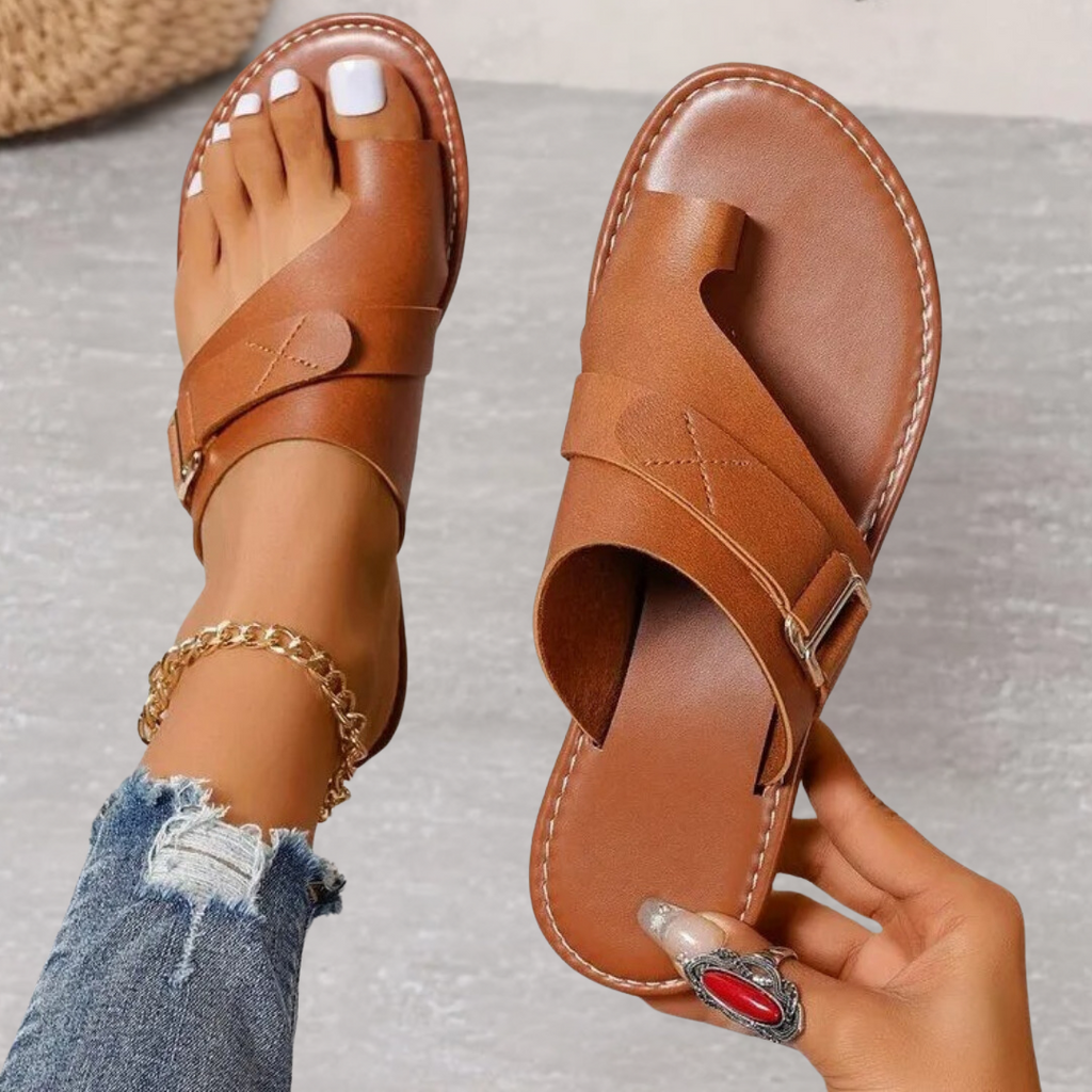 Women’s Orthopedic Sandals - Cushioned Arch Support - Elsie
