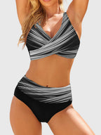 Women’s Bikini Set – Shaping High Waisted Swimwear – Avery