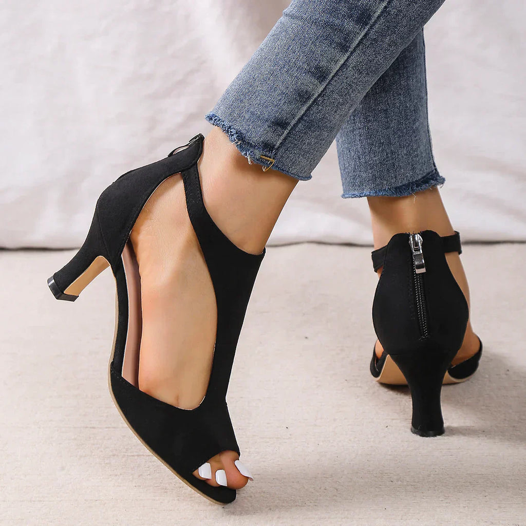 Women’s Orthopedic Heel Sandals - Elevated Comfort Style - Ava