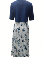 Women’s Dress Set – Floral 2-Piece Summer Set – Lily