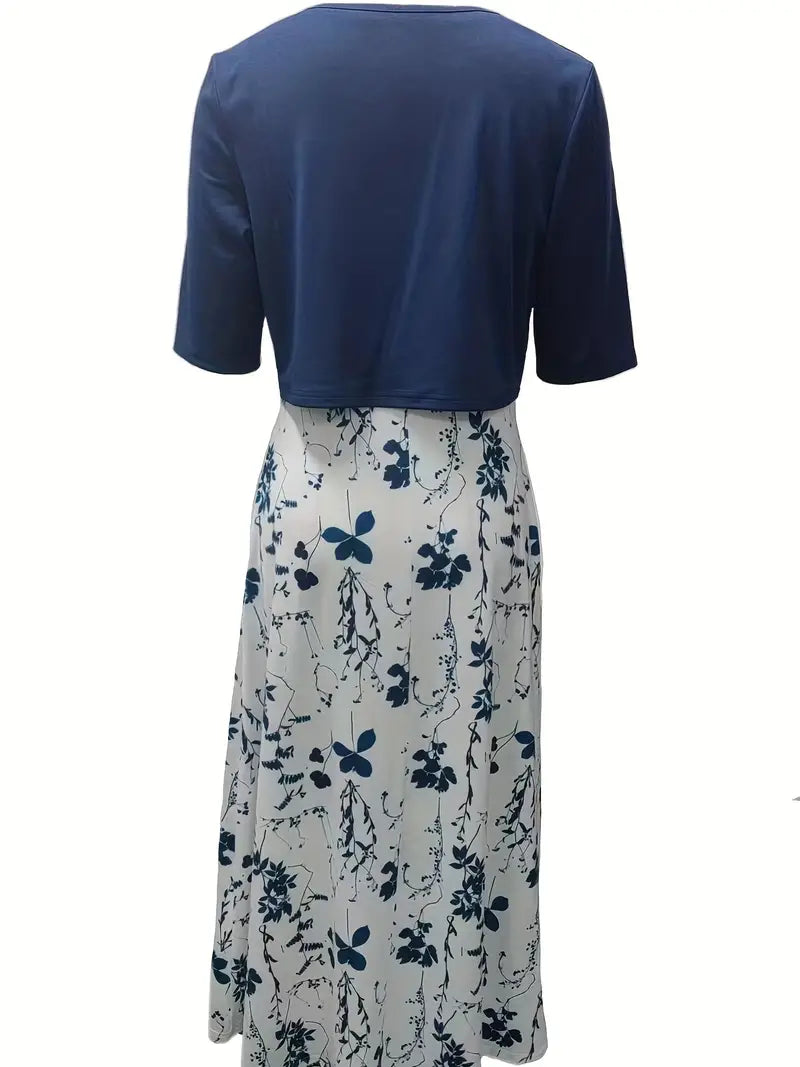 Women’s Dress Set – Floral 2-Piece Summer Set – Lily
