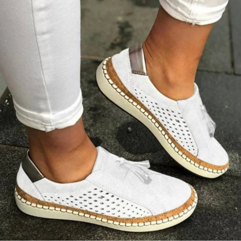 Women’s Orthopedic Slip-On Shoes – Orthoflex Comfort Walking Shoes – Arden