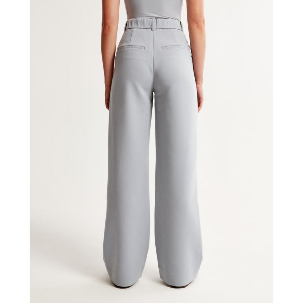 Women’s Pleated Wide Leg Pants - Relaxed Fit Tailored Trousers