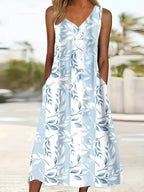 Women’s Dress Set – Floral 2-Piece Summer Set – Lily