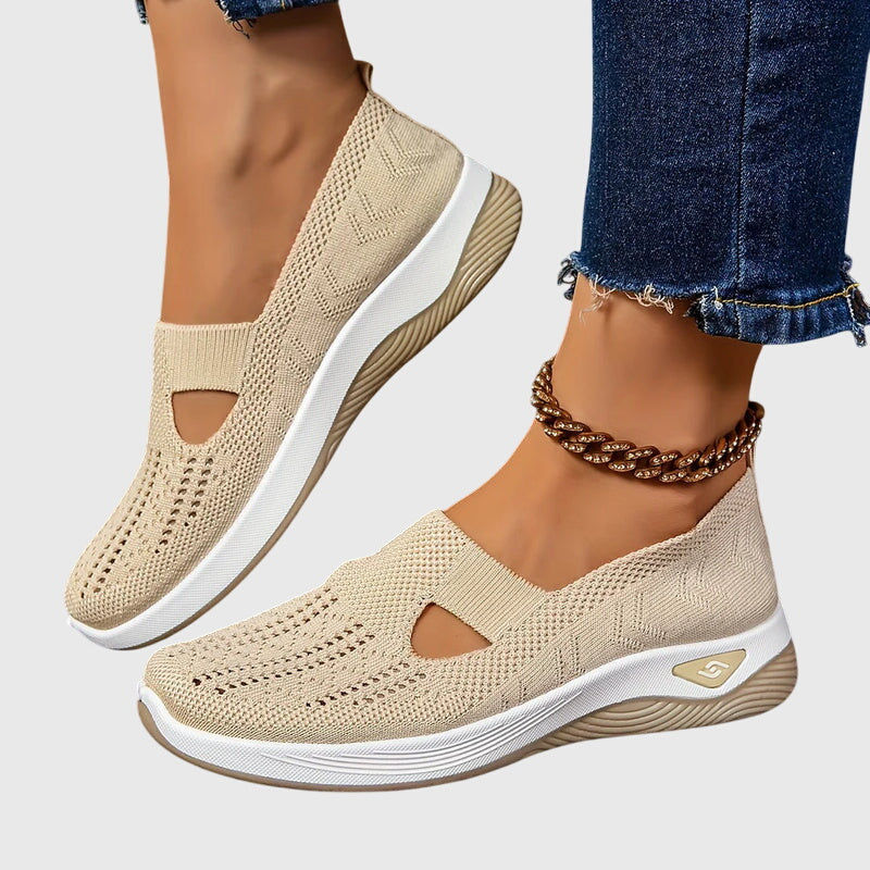 Women’s Orthopedic Slip-On Shoes – Easy Comfort Walking Shoes – Emely