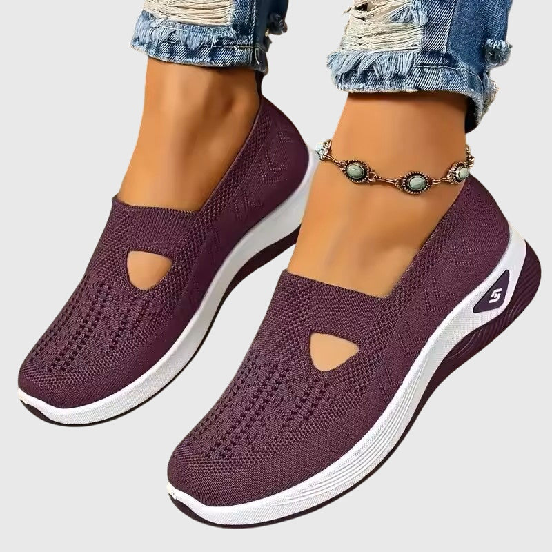 Women’s Orthopedic Slip-On Shoes – Easy Comfort Walking Shoes – Emely