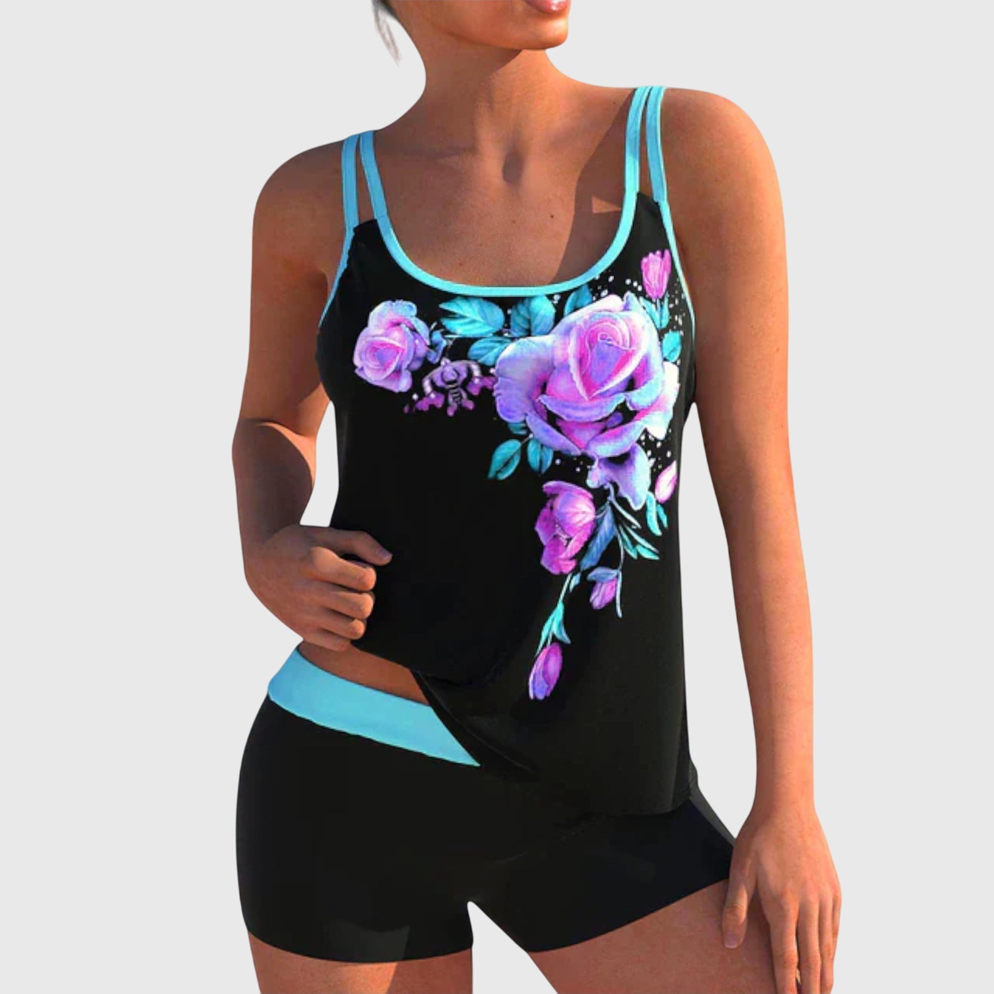 Women’s Bikini Set – Floral Print Two Piece Swimwear – Grace