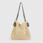 Women’s Boho Shoulder Bag - Handwoven Statement Design - Lyra