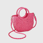 Women’s Half Moon Crossbody Bag - Large Capacity Summer Bag