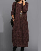 Isabella | Floral Long Sleeve Maxi Dress
