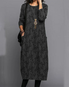 Isabella | Floral Long Sleeve Maxi Dress