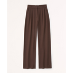 Women’s Pleated Wide Leg Pants - Relaxed Fit Tailored Trousers