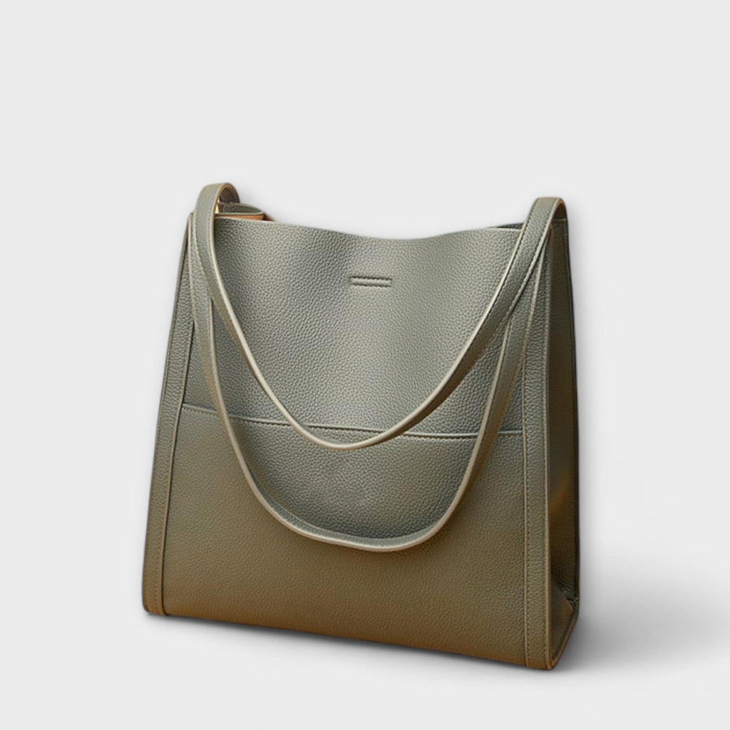 Women’s Handmade Leather Tote Bag - Spacious Everyday Work Bag - Olivia