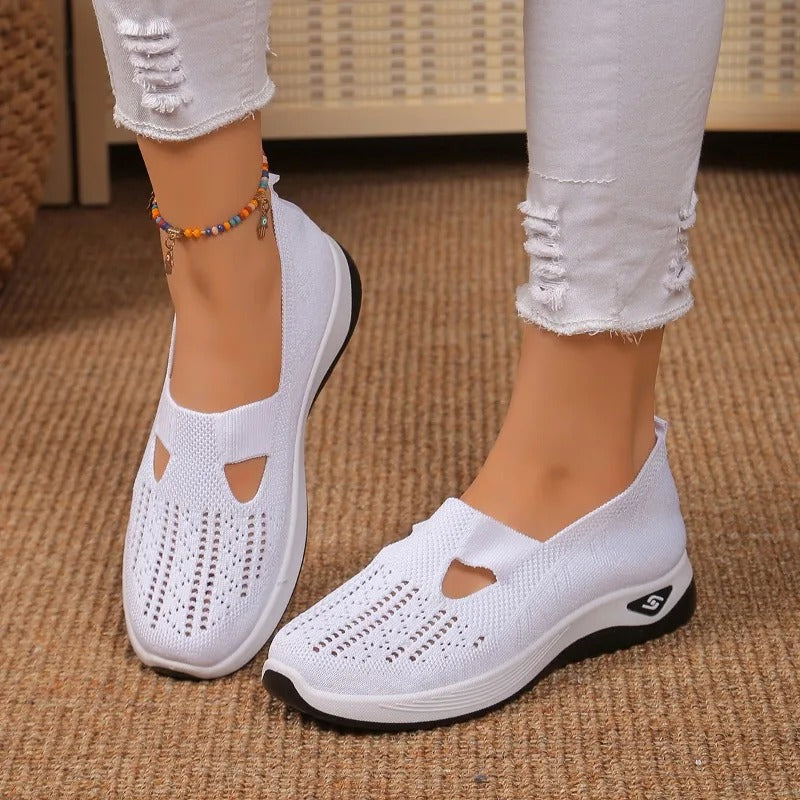 Women’s Orthopedic Slip-On Shoes – Easy Comfort Walking Shoes – Emely
