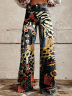 Women’s Casual Baggy Jeans - Relaxed Fit Long Denim - Ritan