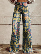 Women’s Casual Baggy Jeans - Relaxed Fit Long Denim - Ritan
